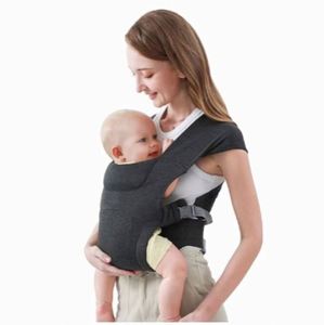 Porte-bébé gratuit avec support pour la tête, pour nouveau-nés (7-25lbs), porte-bébé enveloppant confortable, avec fermeture auto-agrippante pour un port facile. - Product Image 1