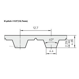 Alle Arten von Polyurethan-Zahnriemen T5 /AT5/T10/BAT10/TK10/<span class=keywords><strong>BTK10</strong></span>/HTD3M /XL/HTD5M/STD5M/STD14M - Product Image 5