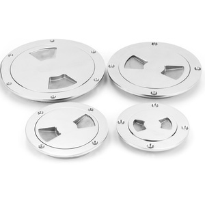 4 inch ren không thấm nước boong Bìa tấm thép không gỉ 316 thuyền sàn vòng kiểm tra tấm truy cập nở - Product Image 2