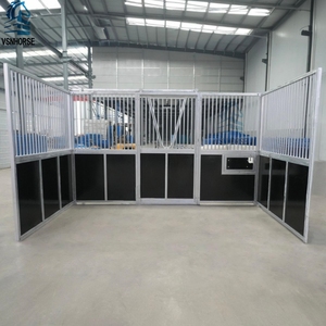 Establos Prefabricados <span class=keywords><strong>de</strong></span> Lujo Personalizados para Caballos, Establos Móviles <span class=keywords><strong>de</strong></span> Acero Galvanizado en Caliente para Exteriores, Box para Caballos - Product Image 3