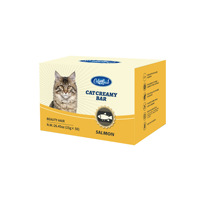 Friandises pour chats adultes, nourriture humide en conserve liquide, poulet, thon, saumon, barres crémeuses en boîte