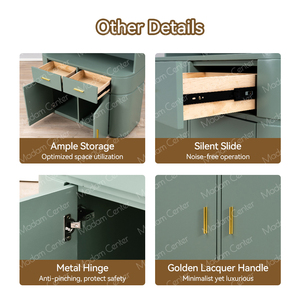 Madamcenternail hiện đại thân thiện với môi tùy chỉnh logo MDF mỹ phẩm TỦ TRƯNG BÀY cho Thẩm mỹ viện cửa hàng cắt tóc kệ trưng bày - Product Image 4