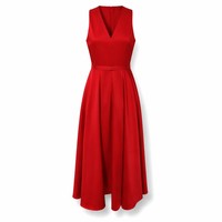 Robe de Soirée Mi-Longue Personnalisée en Gros, Nouvelle Collection, pour Remise de Diplôme, Anniversaire, Demoiselle d'honneur, Disponible en Plusieurs Couleurs
