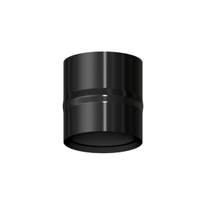 Modulo anti-condensa per stufa, nero vetrificato, 0/200 mm. - Product Image 1