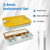 Vente chaude alpes vétérinaire Traumatisme Instrument orthopédique 2.4mm alpes Instrument ensemble titane alliage Instrument chirurgical