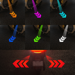 2 cái xe máy phổ LED đèn 7 màu chiếu đèn mũi tên chỉ số tuần tự đèn - Product Image 4