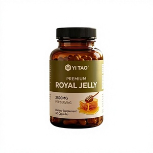 Marca Privada/OEM/ODM, Cápsulas de Jalea Real 2500MG, Energía Natural, Suplemento para el Apoyo Inmunitario, Calidad Premium, 60 Cápsulas - Product Image 1