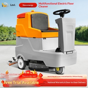 Machine à laver les sols, machine de nettoyage des sols, autolaveuse industrielle, machine à nettoyage rapide, équipement professionnel pour supermarchés - Product Image 1