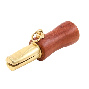 Hochwertige Jaxy WH-05 Holz-Kupfer Outdoor Einzelton-Zucht-Spezialpfeife für Wildenten Kinderspielzeug Vogel-Tierpfeife - Product Image 5