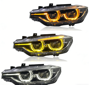 Nuevo Faro LED con Cambio de Color Amarillo, Blanco y Ámbar DRL para M4 F32 F82 F36 F30 2013-2020, 12V, 6000 Lúmenes, 6000K, Señal de Giro Secuencial - Product Image 1