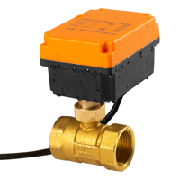 Vanne à boisseau sphérique électrique en laiton DN15-DN50, étanche IP68, haute stabilité, pour utilisation sous-marine, certifiée CE, directement de l'usine OEM