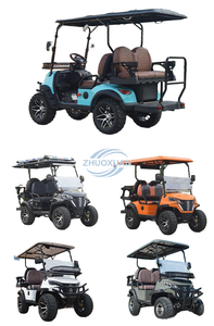 Carro de golf eléctrico de alta resistencia y bajo ruido, con conducción estable para villas y complejos turísticos - Product Image 6