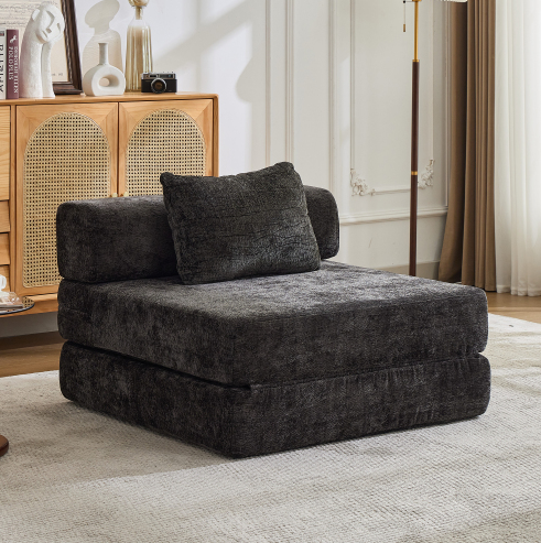 Noir + Chenille + 1 Siège