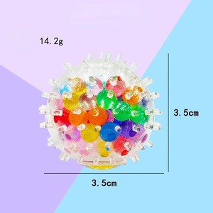 Jincan 3,5 cm Adulto TPR Borracha Macia Vent Water Ball Pinch Grape Squeeze Brinquedos para Meninas - Product Image 4