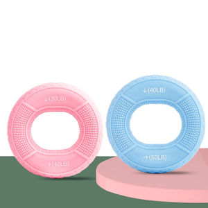 Fortalecedor de agarre y antebrazo Fortalecedor de antebrazo Pinza de mano de silicona Entrenamiento de fuerza portátil Fortalecedores de agarre Antebrazo - Product Image 1