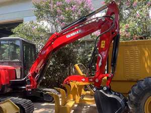 Mini-excavatrice Doosan d'occasion de 5 tonnes, moteur Yanmar, modèle Vic55/Vic80, capacité de la benne de 0,16 m³, stock d'occasion, moteur inclus, Enerpac inclus - Product Image 2