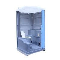 Personnalisé En Plastique Extérieur Toilettes Toilettes Mobiles De Luxe Portatif de Remorque