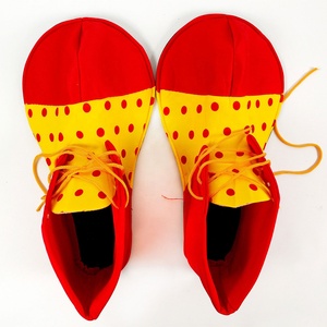 Scarpe <span class=keywords><strong>da</strong></span> Clown Unisex <span class=keywords><strong>accessori</strong></span> per costumi di Halloween oggetti di scena <span class=keywords><strong>da</strong></span> circo divertenti scarpe <span class=keywords><strong>da</strong></span> Clown arcobaleno - Product Image 2