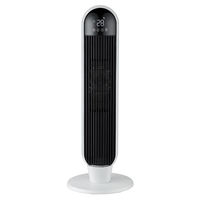 Chauffage Tour Portable Électrique Numérique PTC 2000W avec Ventilation, Protection Contre la Surchauffe en Plastique et Thermostat Réglable pour Bureau
