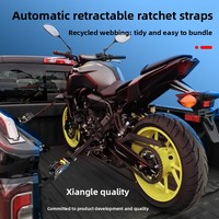 Sangle à cliquet rétractable automatique en polyester pour applications moto et logistique de fret en gros