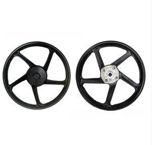 Jantes de moto CG125 Supermoto 1.4*18/1.6*17 en alliage d'aluminium, état neuf, autres systèmes de carrosserie - Product Image 1