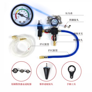 28 cái bể nước phát hiện rò rỉ xe công cụ Chẩn đoán Hệ thống làm mát & bộ kiểm tra áp suất nắp tản nhiệt - Product Image 2