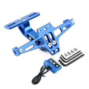 Support de plaque d'immatriculation pour <span class=keywords><strong>moto</strong></span> <span class=keywords><strong>BMW</strong></span> GS FZ07 FZ09 FZ10 MT07 MT09 MT10 Z750 Z800 <span class=keywords><strong>Z900</strong></span> Z1000 Versys Ninja 650 1000 - Product Image 3