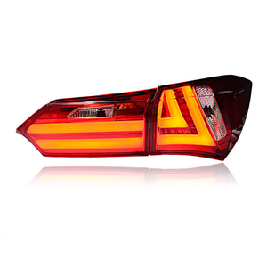 ไฟท้าย LED AURON 12V สำหรับรถยนต์ Corolla ปี 2014-2018 สำหรับการปรับปรุงใหม่พร้อมไฟนำทางสีแดงใส - Product Image 3