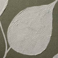 Peinture à l'huile de feuilles minimalistes naturelles, œuvre d'art botanique peinte à la main, encadrée, prête à accrocher pour la décoration de la maison, de l'hôtel ou du bureau