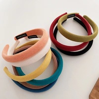 Bando kecantikan warna polos manis dirancang untuk gadis remaja & muda