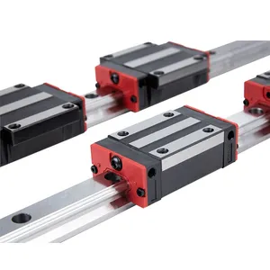Trilho de guia linear HGR 20 blocos de rolamento, fornecimento de fábrica, trilho de guia linear para roteadores CNC DIY, tornos e moinhos