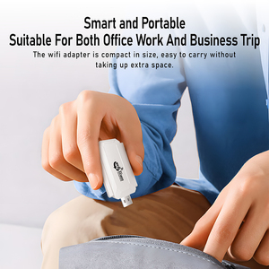 Xách tay 2.4G/5.8G Dual-Band Gigabit wifi6 Receiver Transmitter không dây bên ngoài <span class=keywords><strong>card</strong></span> mạng cho máy tính xách tay sử dụng - Product Image 6