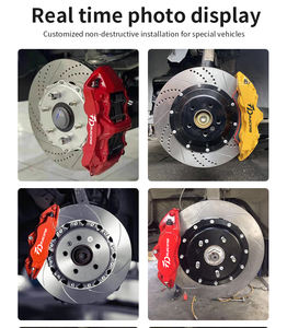 Haute performance course systèmes de freinage automatique personnalisés voiture gros kit de frein ensembles d'étriers pour Ferrari - Product Image 4