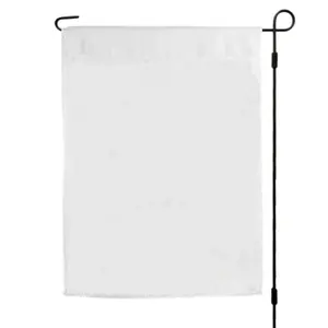 Bandeira de lona 600d do poliéster, 30*45cm, alta qualidade, subolmação para jardim, bandeira, em branco