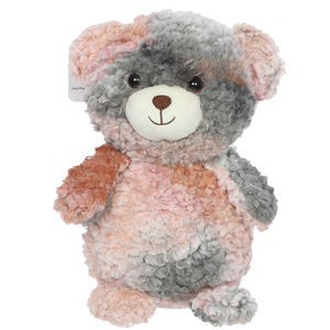 Jopark EN71 ODM mignon Tie-Dye chiot en peluche doux tissu rempli PP coton vente chaude couleur bonbon accessoires brodés - Product Image 4
