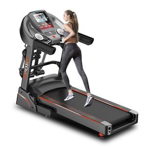 Tapis de course électrique en acier 3.5hp Tapis de course portable pour salle de sport intérieure Tapis de marche avec fréquence cardiaque Cardio Training - Product Image 1