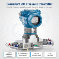 Transmetteur de pression différentielle Rosemount 3051CD 3051TG 3051TA 3051CA HART 4-20mA, instrument de process, en stock