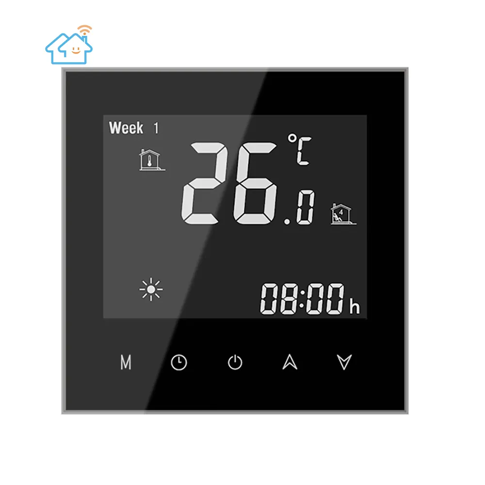 Vloerverwarming Kamer Thermostaat Water Gasketel Verwarming Programmeerbare Digitale Wifi Thermostaat