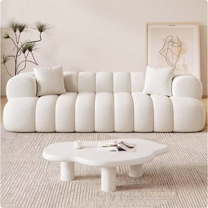 Neuankömmling Modernes Stoff gepolstertes Kompakt sofa Leichte und platzsparende Liege mit exklusivem Angebot - Product Image 1