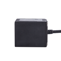 Escáner de Código de Barras 1D de Alto Rendimiento, Escáner de Código de Barras Inalámbrico, Lector de Código de Barras USB para Supermercado