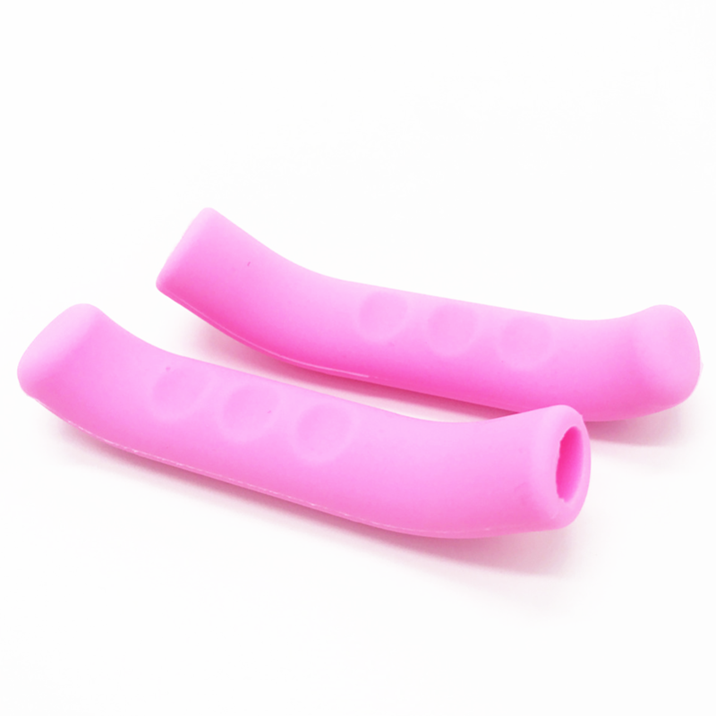 Poignées De Frein Vélo Silicone Antidérapantes Imperméables – Protection Levier Frein VTT Route (Violet)