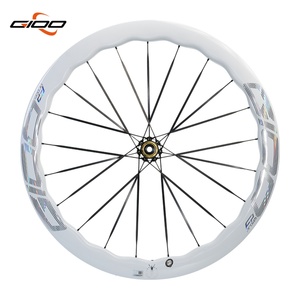 Juego de ruedas de <span class=keywords><strong>bicicleta</strong></span> GIOO de <span class=keywords><strong>26</strong></span> pulgadas 700C Cruiser con llantas onduladas de fibra de grava de carbono, freno de disco, pieza de <span class=keywords><strong>bicicleta</strong></span> de carretera, rueda de eje pasante de ciclismo - Product Image 3