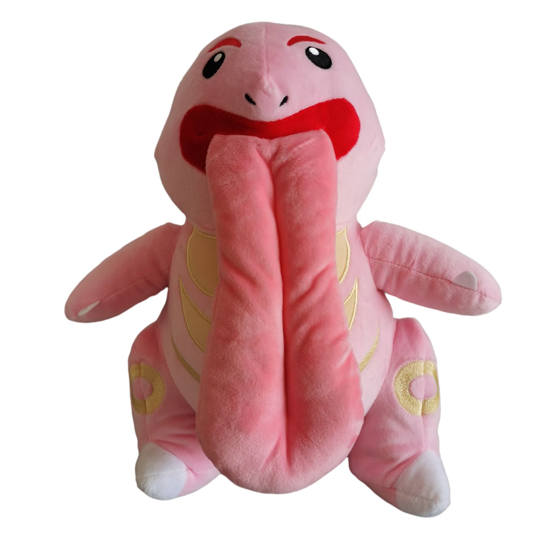 OEM Factory Low Moq Custom Lickilicky Plush Toy Anime Character Toys Monster with Tongue