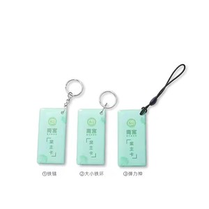 Llavero Inteligente RFID Personalizado a Prueba de Agua de 13.56MHz N-XP 1K/4K, Llavero Inteligente NFC de Epoxi/Metal Antipérdida - Product Image 6