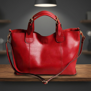 Pochette de luxe en cuir véritable pour femme, fermeture éclair, imperméable, légère, antivol, grande capacité, portable - Product Image 2