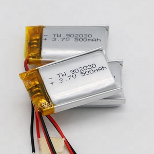 902030 500mah <span class=keywords><strong>3</strong></span>,7 v lithium polymer battery cells plane square graphene ion Headphones for bluetooth with kc - Product Image 1