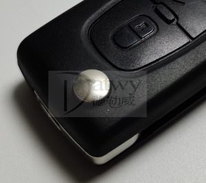 OE 9438230080 <span class=keywords><strong>Citroen</strong></span> C-QUATRE - SHI JIA sistema elettrico telecomando shell chiave (2 pulsanti) (marca originale) - Product Image 3