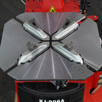 Machine à changer les pneus Karjoys KJ-906A à bras oscillant pour camions, motos, SUV et VTT, 10''-24'', 0,75/1,1 kW