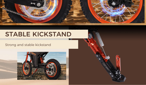 Freeboy Canada UK Warehouse E-Motocyclettes Électriques pour Adolescents et Adultes, Moteur Central, Économique, 3000W, Pneus Larges, Haute Performance - Product Image 5