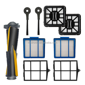 Pièces de rechange pour <span class=keywords><strong>robot</strong></span> aspirateur Sharks <span class=keywords><strong>IQ</strong></span> R101AE (RV1001AE) / <span class=keywords><strong>IQ</strong></span> R101 (RV1001) : brosse principale, brosse latérale, filtre en mousse et filtre en feutre - Product Image 1